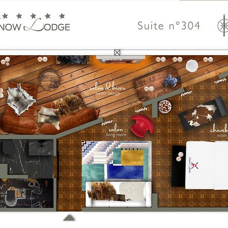 Snow Lodge Hotel Courchevel 1850 Eksteriør bilde