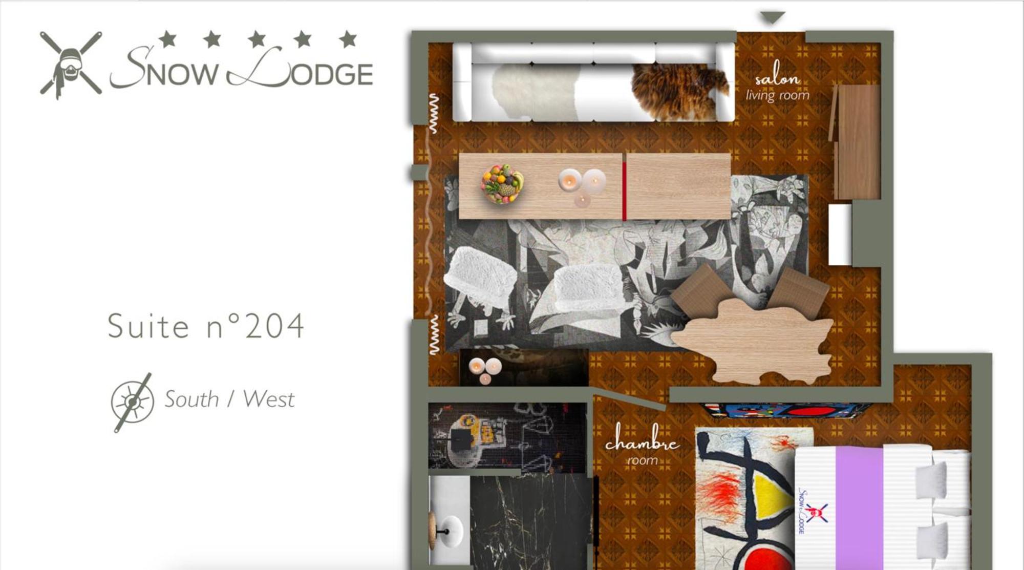 Snow Lodge Hotel Courchevel 1850 Eksteriør bilde