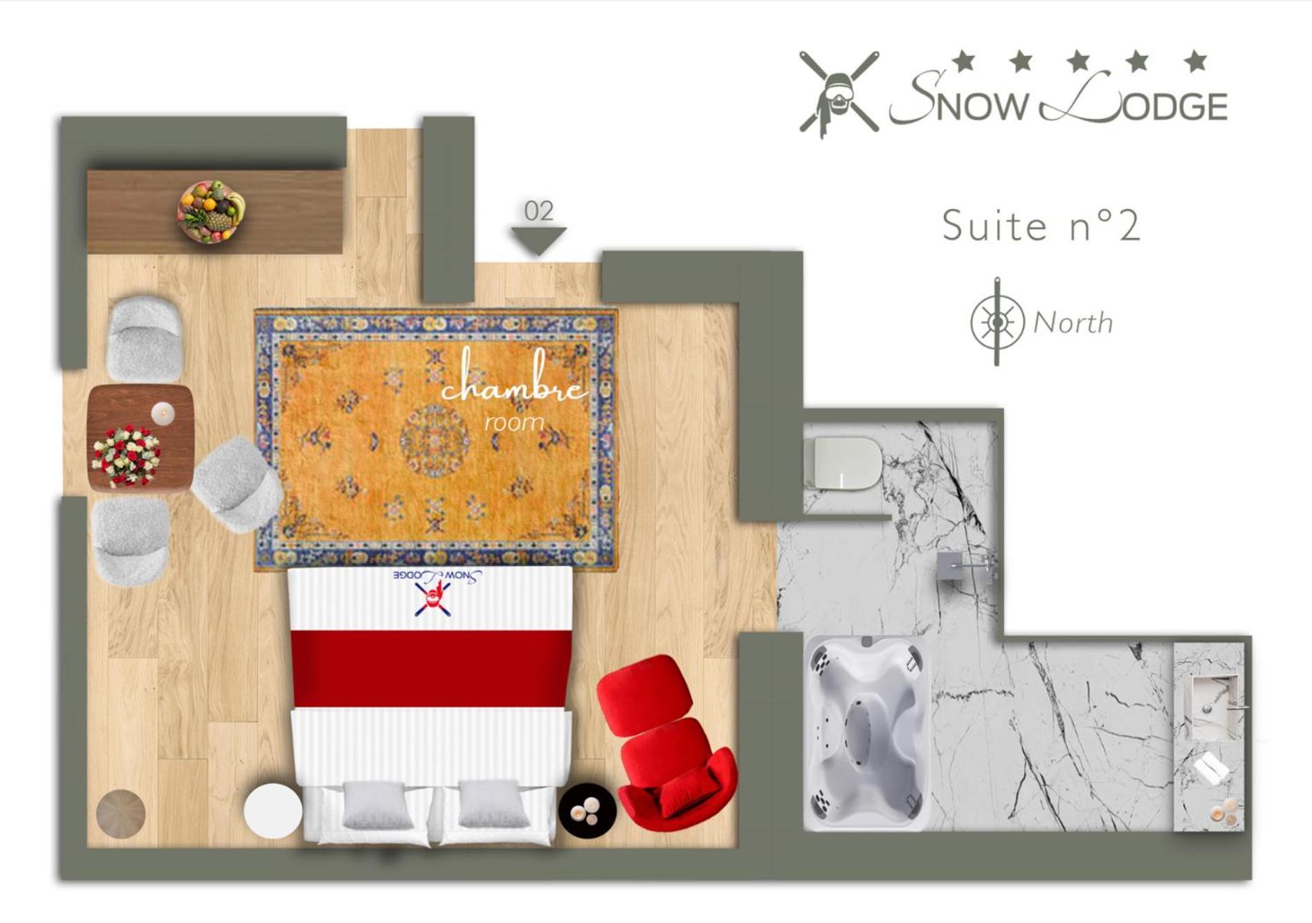 Snow Lodge Hotel Courchevel 1850 Eksteriør bilde
